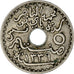 Coin, Tunisia, Muhammad al-Nasir Bey, 5 Centimes, 1920, Paris, VF(30-35)