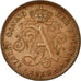 Coin, Belgium, Albert I, 2 Centimes, 1919, AU(55-58), Copper, KM:65