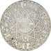 Coin, Morocco, Mohammed V, 20 Francs, 1933, Paris, EF(40-45), Silver, KM:39