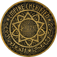 Monnaie, Maroc, Mohammed V, 50 Francs, 1951, Paris, TB+, Aluminum-Bronze, KM:51