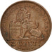 BARBADOS, Dollar, 1919, Franklin Mint, KM #14.1, AU(50-53), Copper-Nickel, 28,..