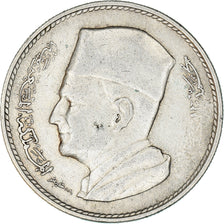 Coin, Morocco, Mohammed V, Dirham, 1960, Paris, EF(40-45), Silver, KM:55