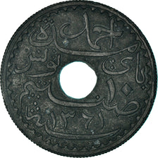 Coin, Tunisia, Ahmad Pasha Bey, 10 Centimes, 1942, Paris, VF(30-35), Zinc