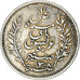 Coin, Tunisia, Ali Bey, 50 Centimes, 1891, Paris, EF(40-45), Silver, KM:223