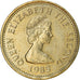 Coin, Jersey, Elizabeth II, Pound, 1985, AU(55-58), Nickel-brass, KM:65