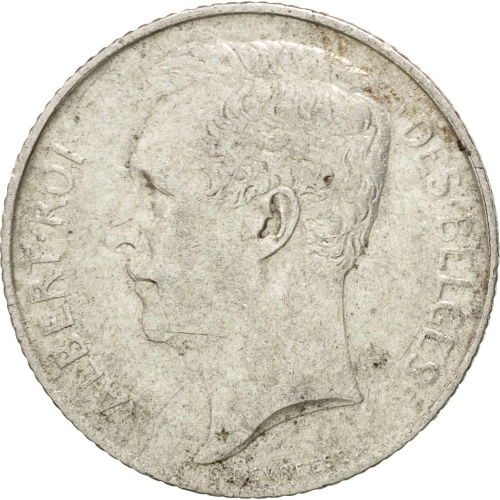 Belgio, 50 Centimes, 1912, BB, Argento, KM:70