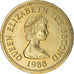 Münze, Jersey, Elizabeth II, Pound, 1988, VZ, Nickel-brass, KM:74