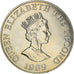 Coin, Jersey, Elizabeth II, 2 Pounds, 1989, EF(40-45), Silver, KM:76a