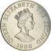 Coin, Jersey, Elizabeth II, 2 Pounds, 1986, British Royal Mint, EF(40-45)