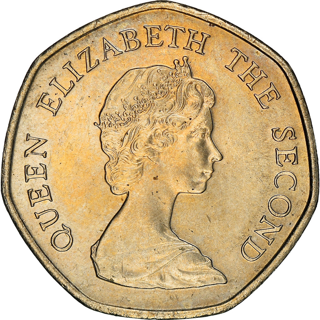 Coin, Jersey, Elizabeth II, 20 Pence, 1982, EF(40-45), Copper-nickel, KM:53