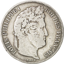 Francia, Louis-Philippe, 5 Francs, 1840, Rouen, MB, Argento, KM:749.2, Gadour...