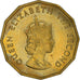 Coin, Jersey, Elizabeth II, 1/4 Shilling, 3 Pence, 1966, EF(40-45)