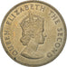 Coin, Jersey, Elizabeth II, 5 Shilling, 1966, VF(30-35), Copper-nickel, KM:28