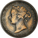 Moneta, Jersey, Victoria, 1/13 Shilling, 1866, MB+, Bronzo, KM:5