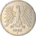 Coin, GERMANY - FEDERAL REPUBLIC, 5 Mark, 1989, Stuttgart, EF(40-45)