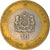 Coin, Morocco, al-Hassan II, 10 Dirhams, 1995, Paris, EF(40-45), Bi-Metallic