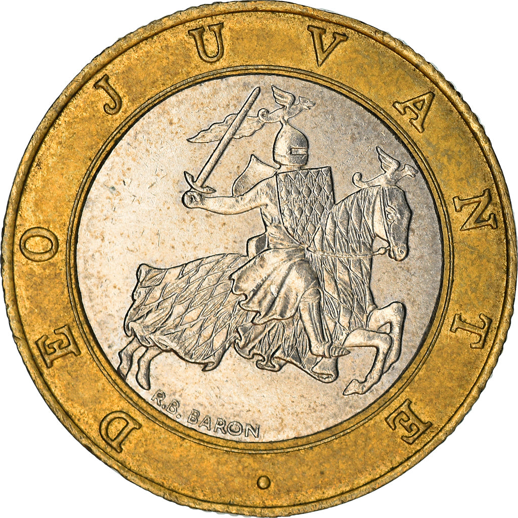 Monnaie, Monaco, Rainier III, 10 Francs, 2000, TTB, Bi-Metallic, Gadoury:MC160