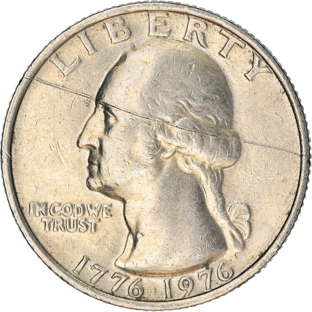 Coin, United States, Washington Quarter, Quarter, 1976, U.S. Mint, Philadelphia
