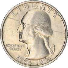 Coin, United States, Washington Quarter, Quarter, 1976, U.S. Mint, Philadelphia