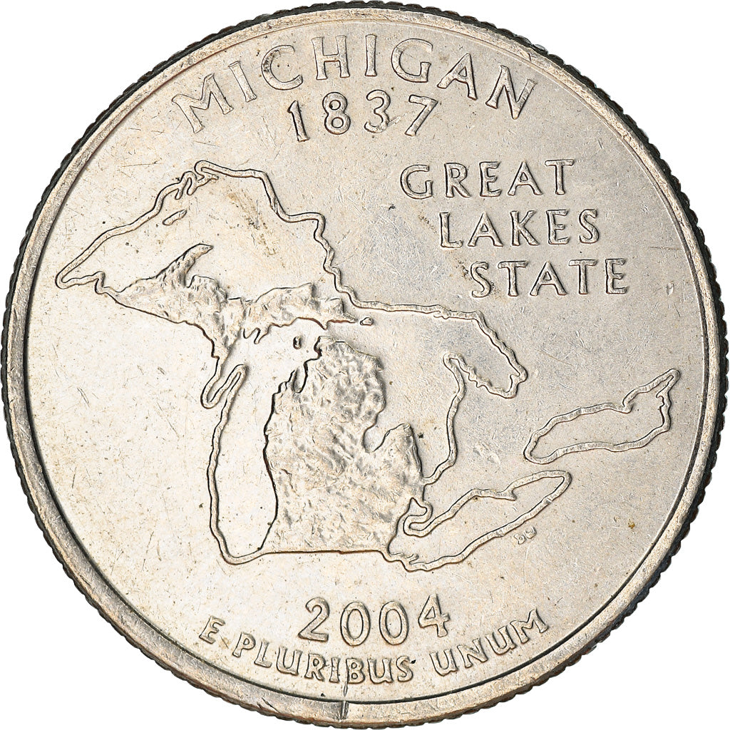 Coin, United States, Quarter, 2004, U.S. Mint, Denver, AU(50-53), Copper-Nickel