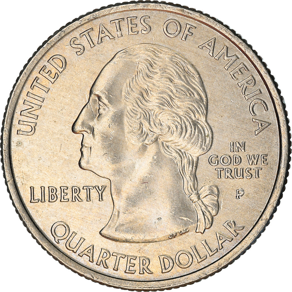 Coin, United States, Quarter, 2008, U.S. Mint, Philadelphia, EF(40-45)