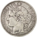 FRANCE, Cérès, 5 Francs, 1871, Bordeaux, KM #818.2, VF(30-35), Silver, Gadoury #