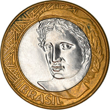 Coin, Brazil, Real, 2008, Rio de Janeiro, VF(30-35), Bi-Metallic, KM:652a