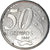 Monnaie, Brésil, 50 Centavos, 2002, TTB, Stainless Steel, KM:651a