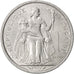 NEW CALEDONIA, 2 Francs, 1977, Paris, KM #14, AU(55-58), Aluminum, 27, Lecompte.