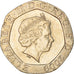 Coin, Great Britain, Elizabeth II, 20 Pence, 2009, EF(40-45), Copper-nickel