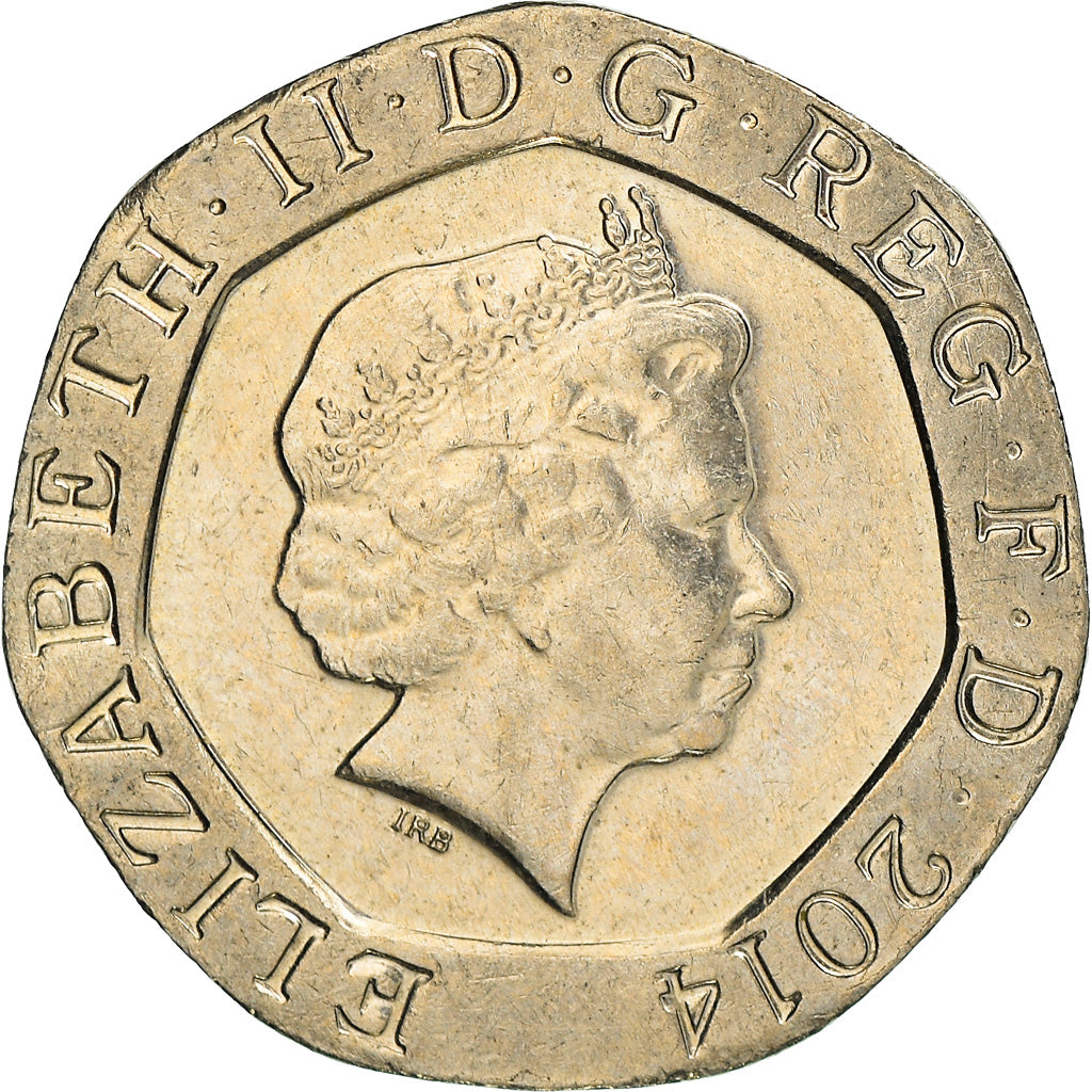 Moneta, Gran Bretagna, 20 Pence, 2014, BB, Rame-nichel