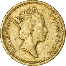 Coin, Great Britain, Elizabeth II, Pound, 1993, VF(30-35), Nickel-brass, KM:964
