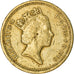 Coin, Great Britain, Elizabeth II, Pound, 1993, VF(30-35), Nickel-brass, KM:964