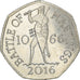Moneta, Gran Bretagna, 50 Pence, 2016, BB, Rame-nichel