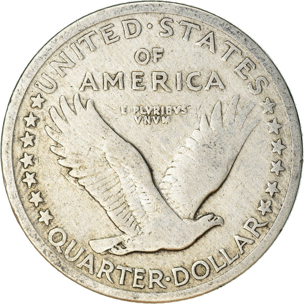 Coin, United States, Standing Liberty Quarter, Quarter, 1917, U.S. Mint