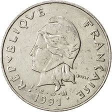 New Caledonia, 50 Francs, 1991, Paris, AU(50-53), Nickel, KM:13, Lecompte 127