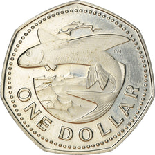 Coin, Barbados, Dollar, 1976, Franklin Mint, MS(60-62), Copper-nickel, KM:23