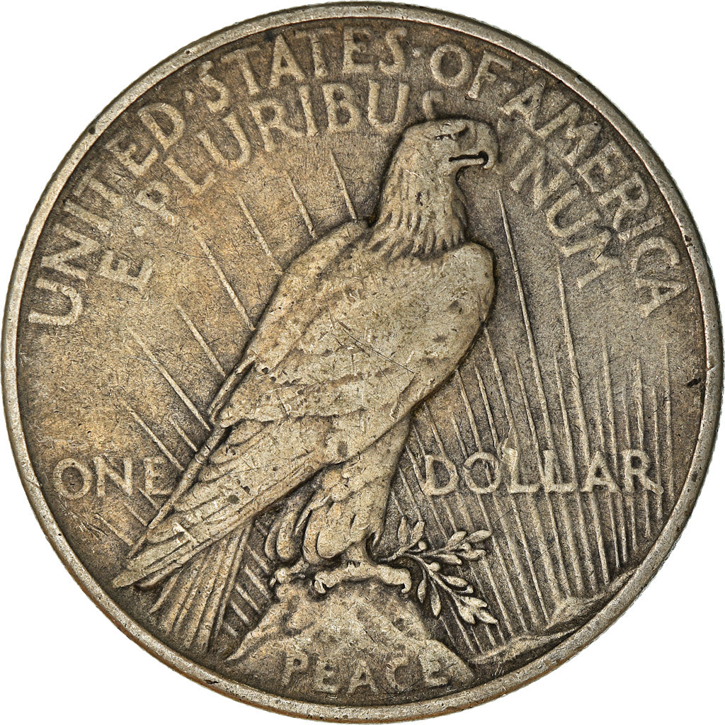 Coin, United States, Peace Dollar, Dollar, 1924, U.S. Mint, Philadelphia