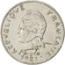 FRENCH POLYNESIA, 20 Francs, 1983, Paris, KM #9, AU(50-53), Nickel, 28.3,...
