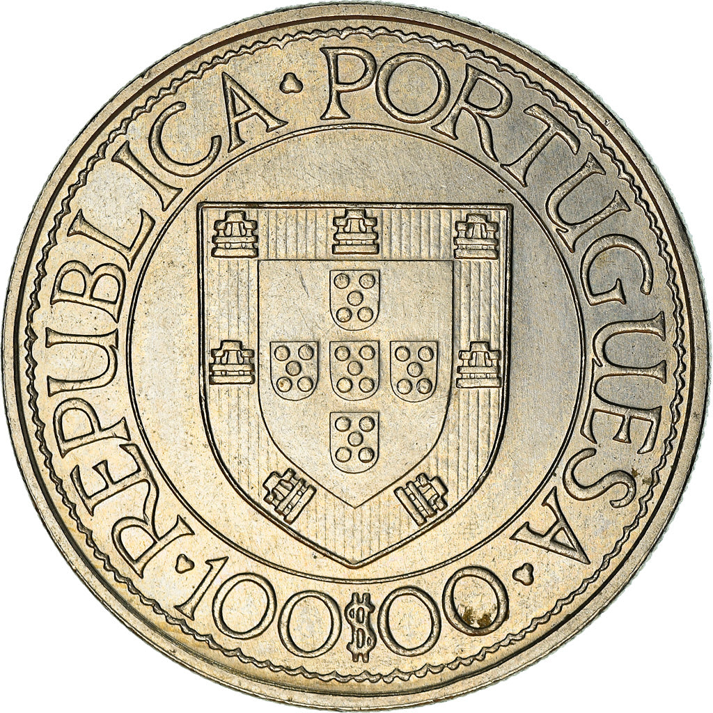 Coin, Portugal, 100 Escudos, 1988, AU(50-53), Silver, KM:642a