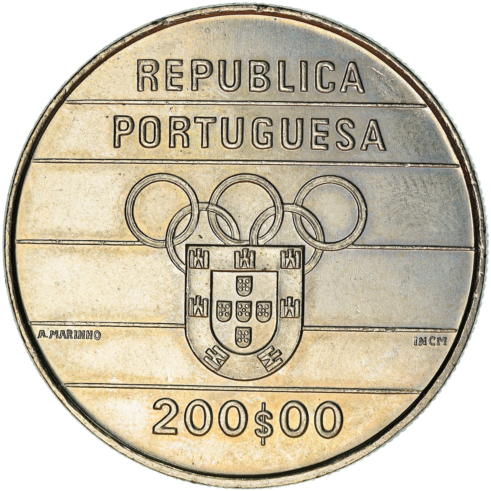 Moeda, Portugal, 200 Escudos, 1992, EF(40-45), Cobre-níquel, KM:662