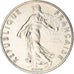 Moneta, Francja, Semeuse, 1/2 Franc, 1987, Paris, AU(55-58), Nikiel, KM:931.1