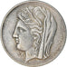 Coin, Greece, 10 Drachmai, 1930, EF(40-45), Silver, KM:72