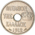 Coin, Greece, George I, 5 Lepta, 1912, EF(40-45), Nickel, KM:62