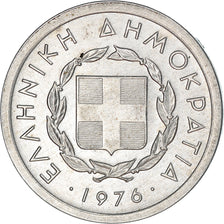 Coin, Greece, 10 Lepta, 1976, EF(40-45), Aluminum, KM:113