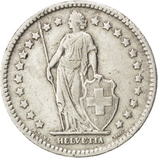 SWITZERLAND, Franc, 1912, Bern, KM #24, EF(40-45), Silver, 23.2, 4.97