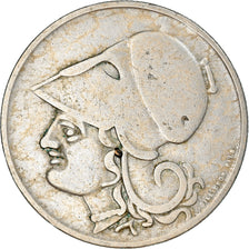 Coin, Greece, 2 Drachmai, 1926, EF(40-45), Copper-nickel, KM:70