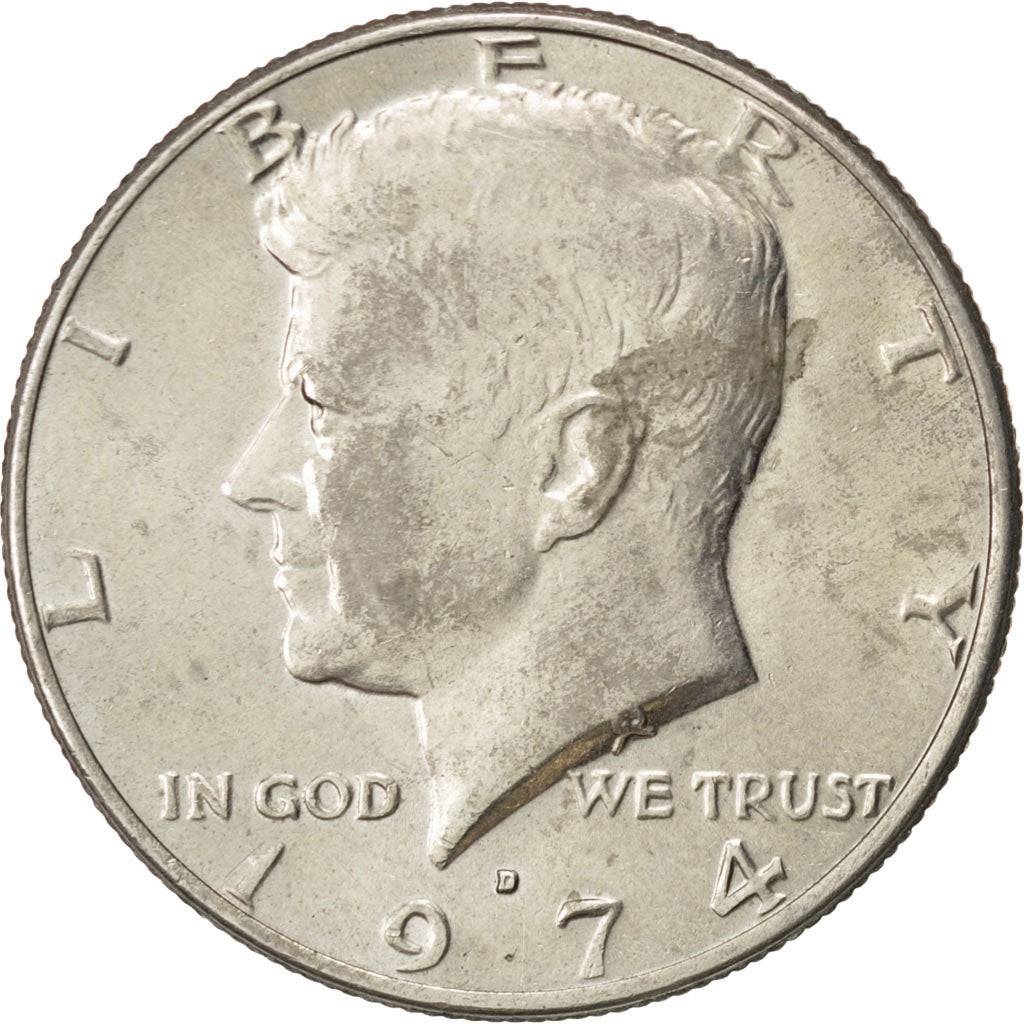 UNITED STATES, Kennedy Half Dollar, Half Dollar, 1974, U.S. Mint, KM #202b,...