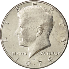 UNITED STATES, Kennedy Half Dollar, Half Dollar, 1974, U.S. Mint, KM #202b,...