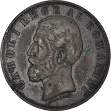 Coin, Romania, Carol I, 5 Bani, 1882, VF(30-35), Copper, KM:19